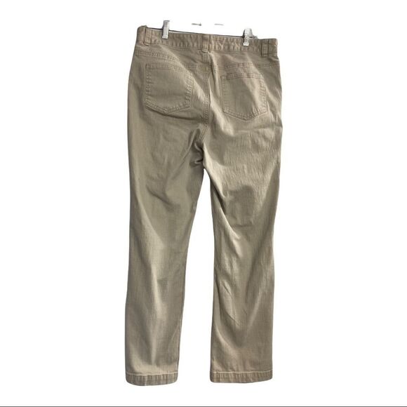 CHRISTOPHER & BANKS, Women’s Tan Jeans, Size 12, Stretch, 98% Cotton,2% Spandex - Picture 2 of 9